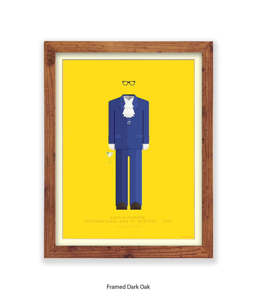 Austin Powers Fred Birchal Art Print