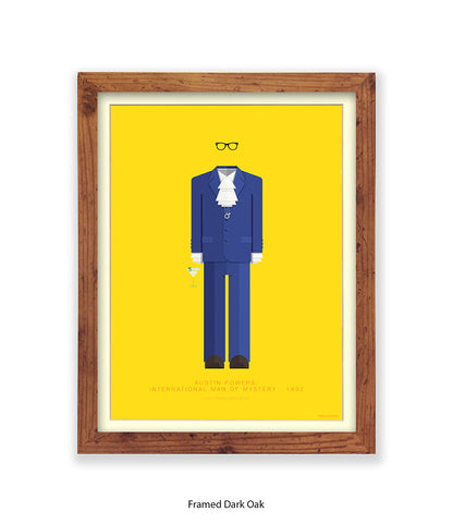 Austin Powers Fred Birchal Art Print