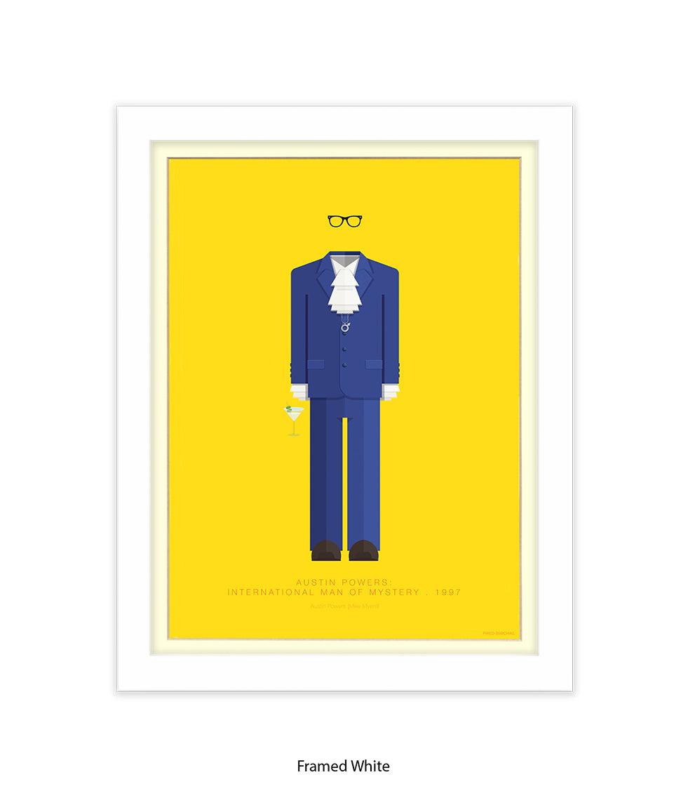 Austin Powers Fred Birchal Art Print
