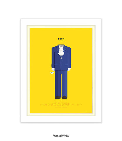 Austin Powers Fred Birchal Art Print