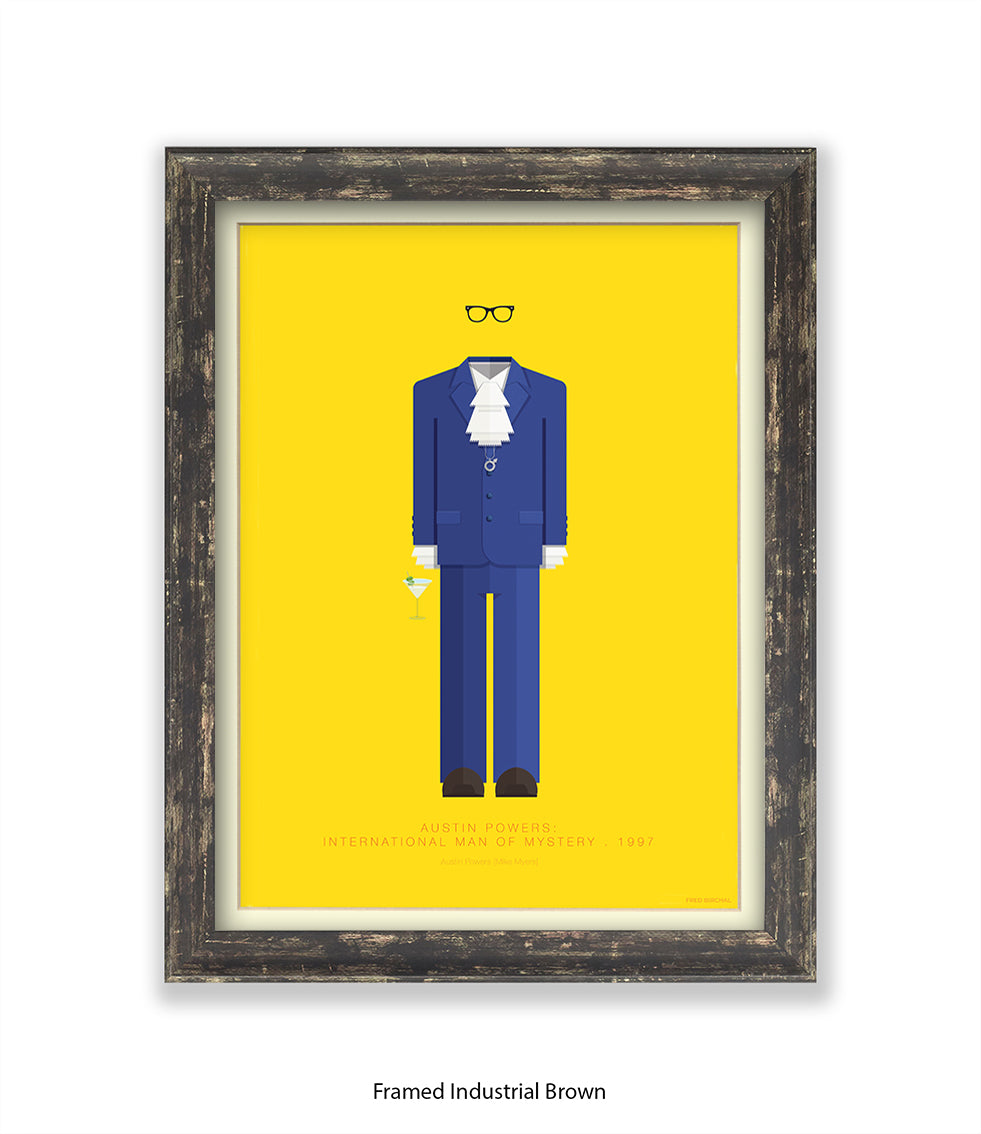Austin Powers Fred Birchal Art Print