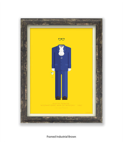 Austin Powers Fred Birchal Art Print