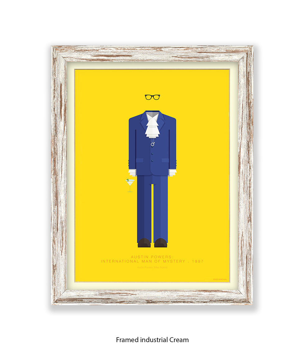 Austin Powers Fred Birchal Art Print