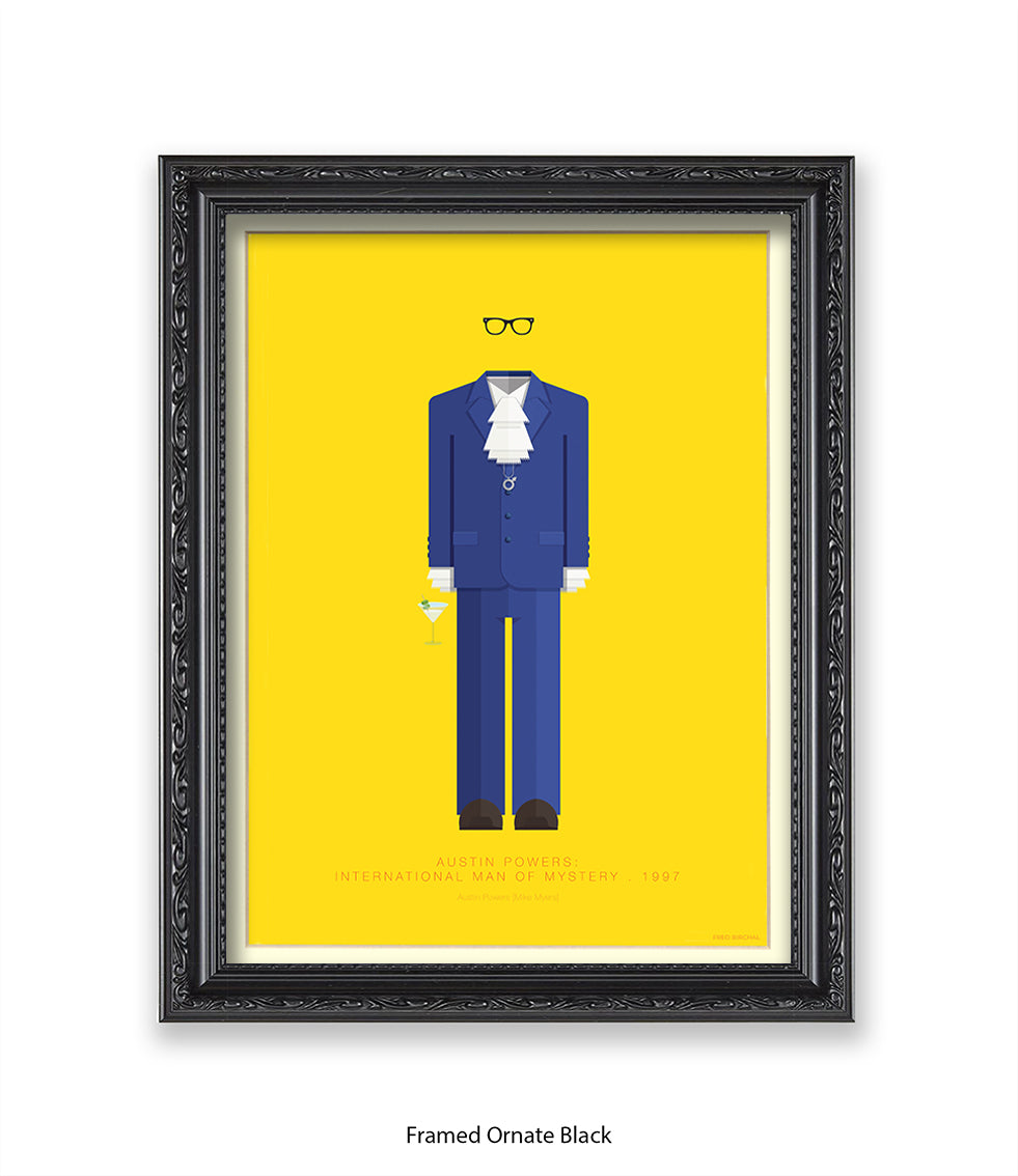 Austin Powers Fred Birchal Art Print