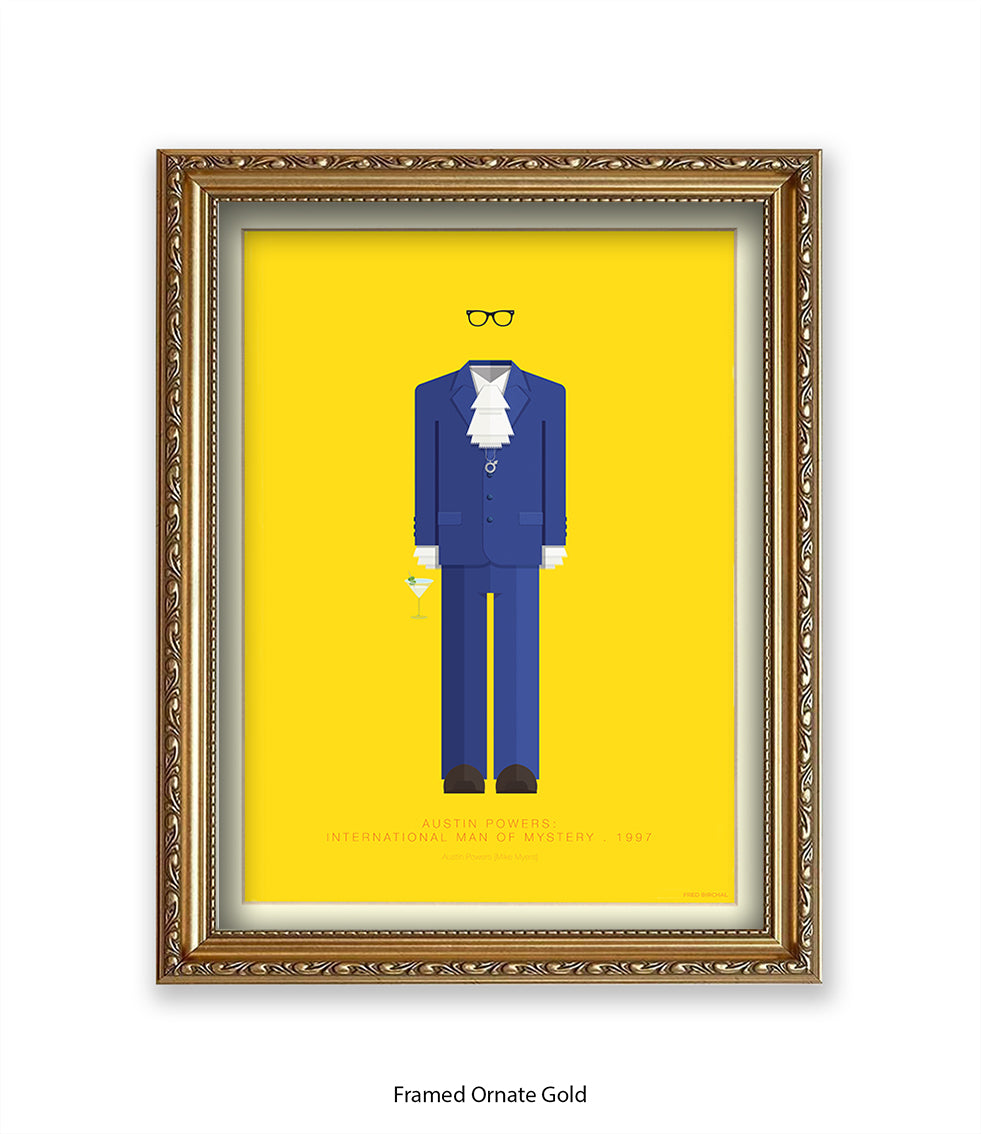 Austin Powers Fred Birchal Art Print