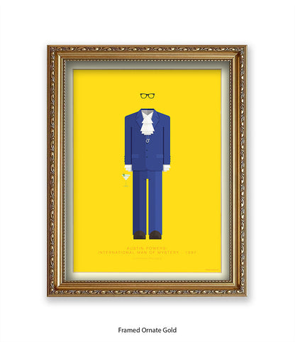 Austin Powers Fred Birchal Art Print
