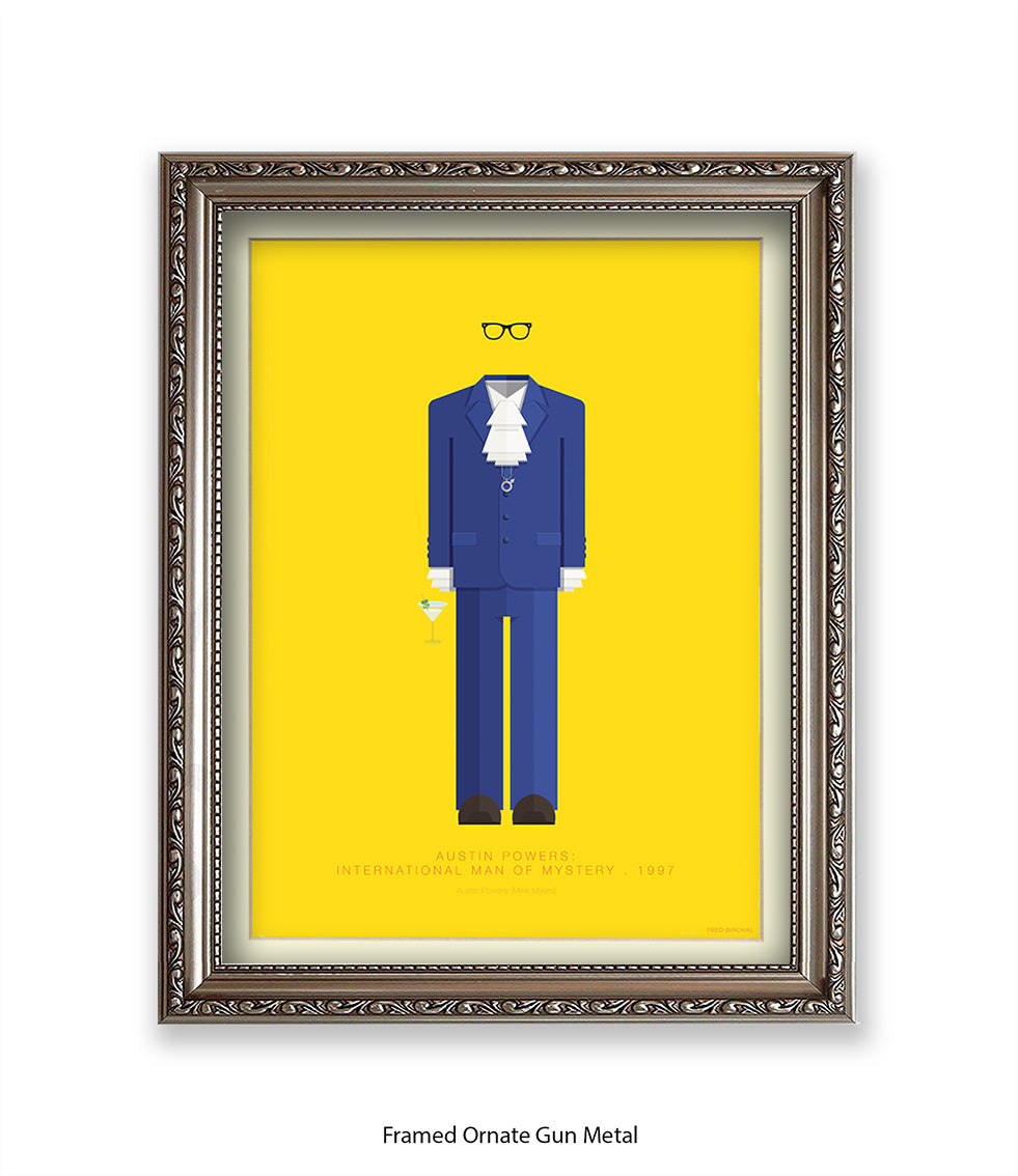 Austin Powers Fred Birchal Art Print
