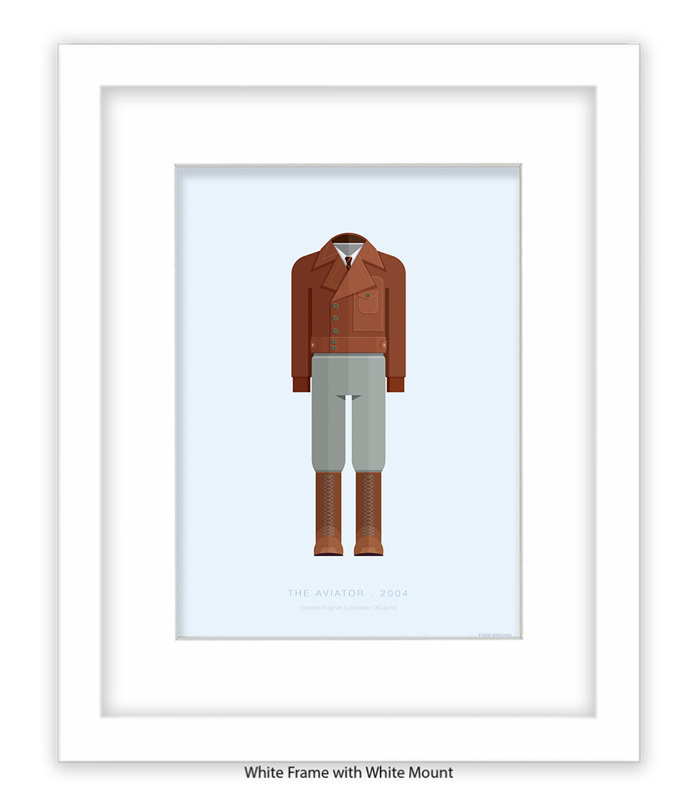 Aviator Fred Birchal Art Print