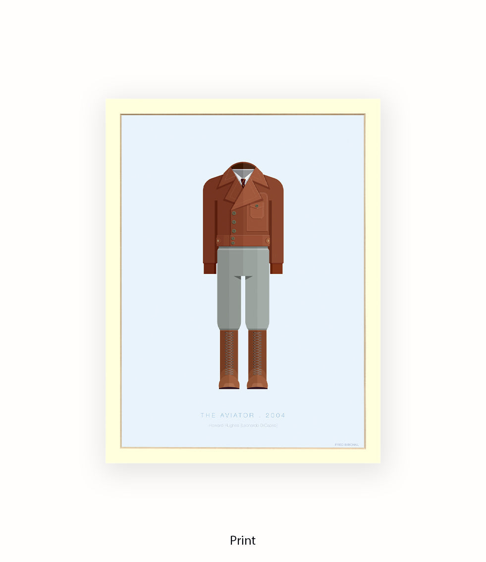 Aviator Fred Birchal Art Print