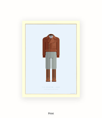 Aviator Fred Birchal Art Print