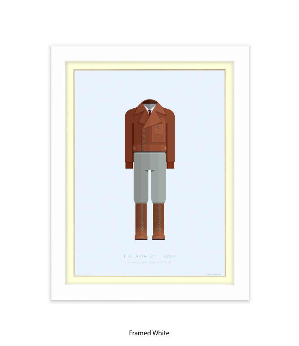 Aviator Fred Birchal Art Print