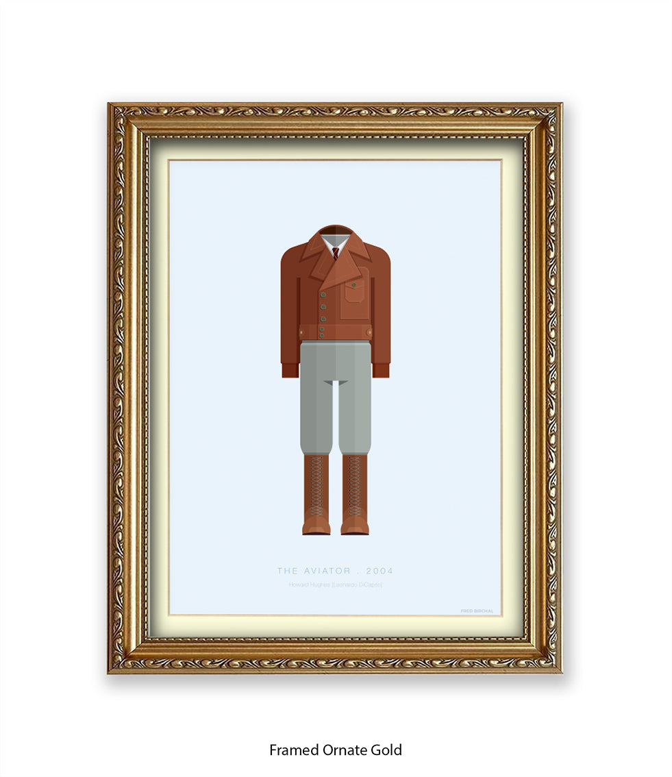 Aviator Fred Birchal Art Print