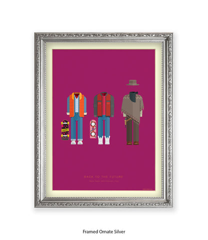 Back To The Future Fred Birchal Art Print