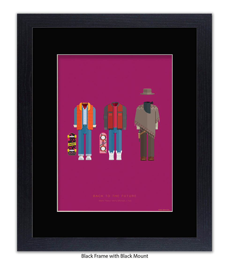 Back To The Future Fred Birchal Art Print