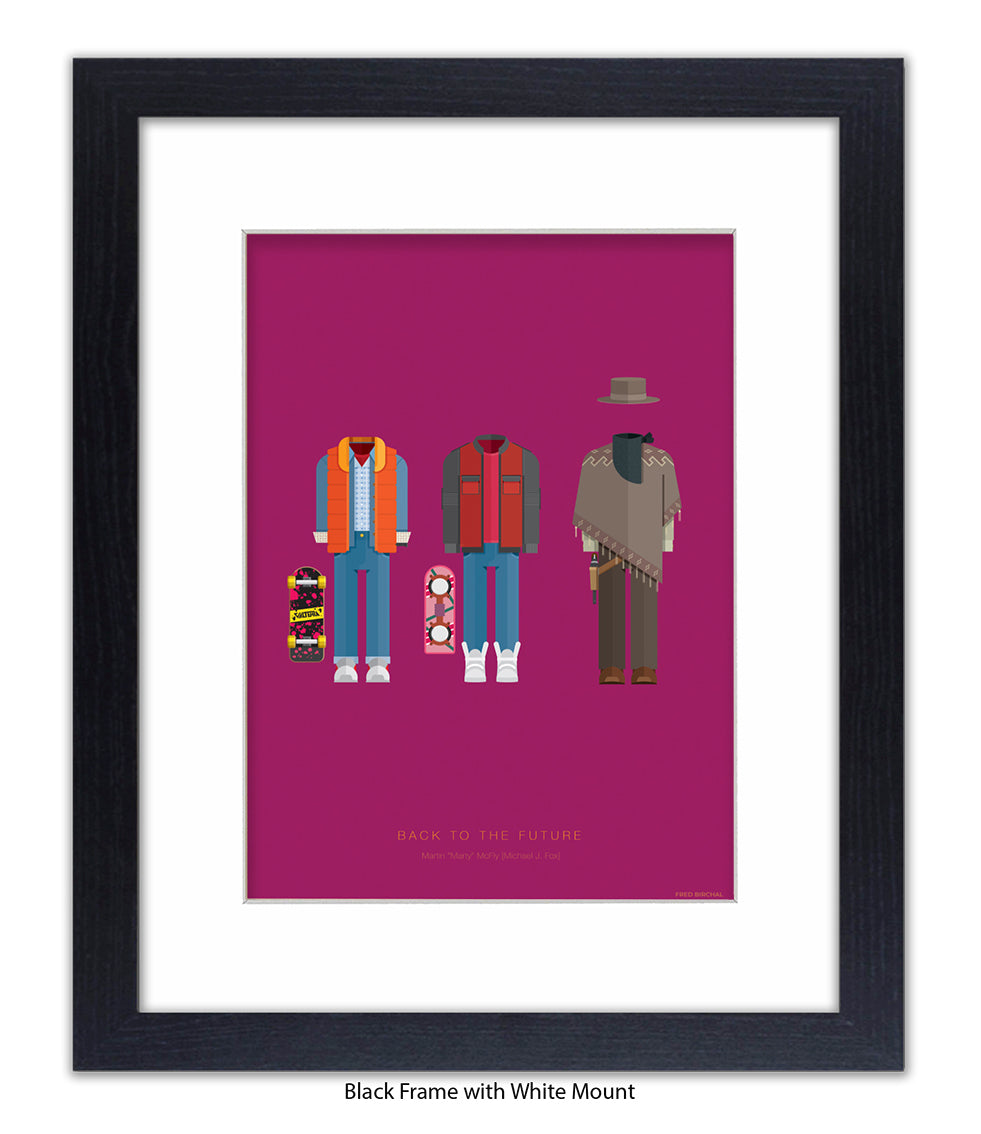 Back To The Future Fred Birchal Art Print