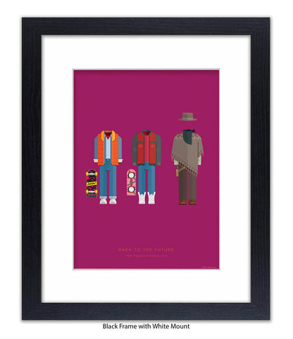 Back To The Future Fred Birchal Art Print