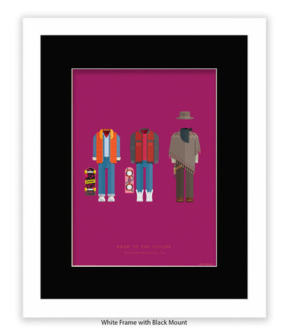 Back To The Future Fred Birchal Art Print