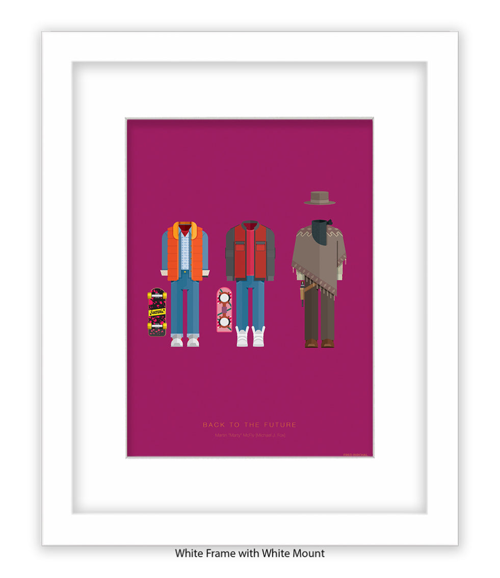 Back To The Future Fred Birchal Art Print