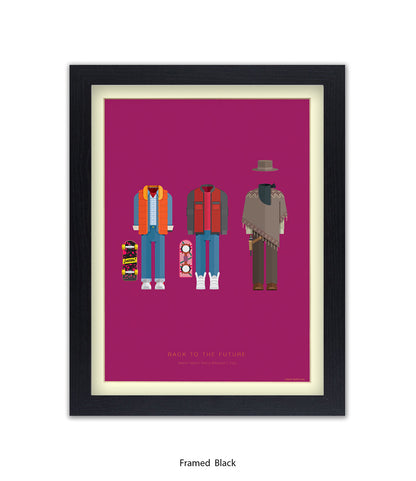 Back To The Future Fred Birchal Art Print