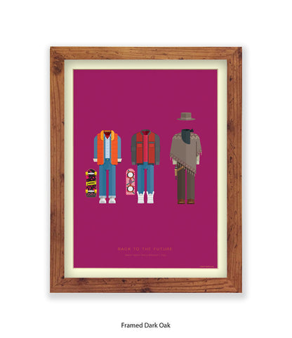 Back To The Future Fred Birchal Art Print