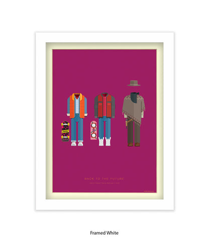 Back To The Future Fred Birchal Art Print