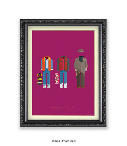 Back To The Future Fred Birchal Art Print