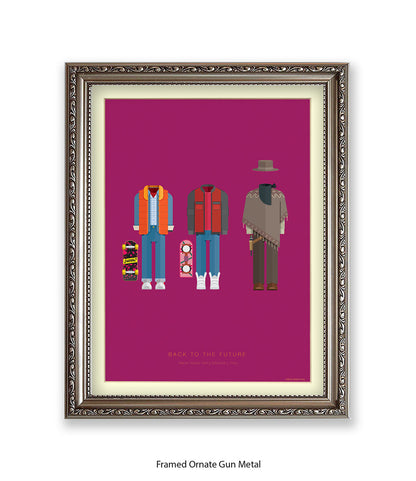 Back To The Future Fred Birchal Art Print
