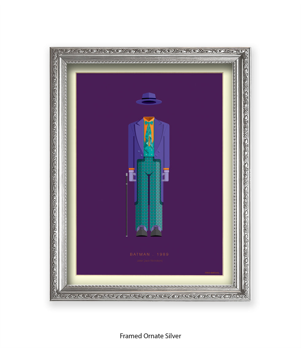 Batman Joker Jack Nicholson  Fred Birchal Art Print
