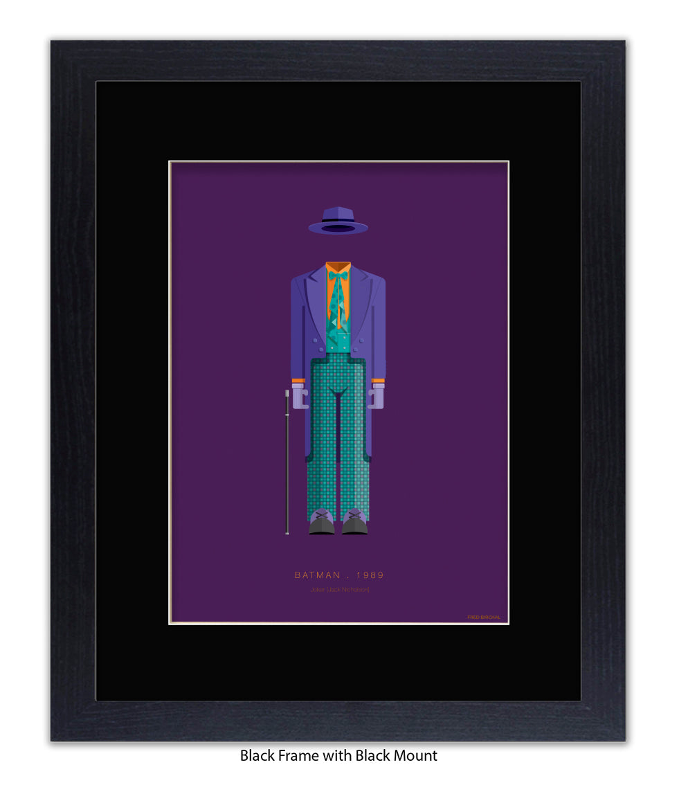 Batman Joker Jack Nicholson  Fred Birchal Art Print