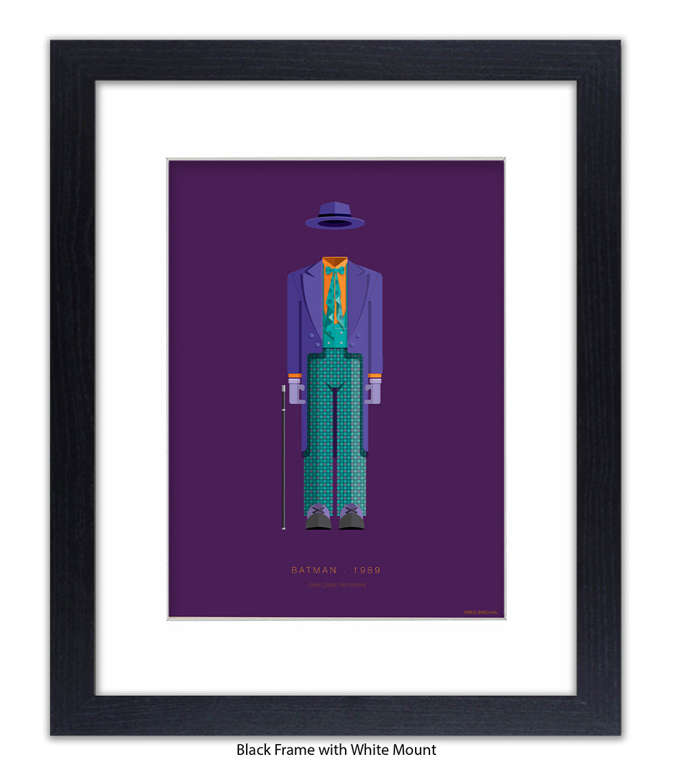 Batman Joker Jack Nicholson  Fred Birchal Art Print