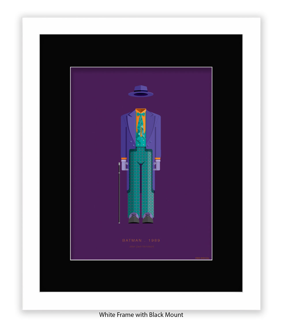 Batman Joker Jack Nicholson  Fred Birchal Art Print