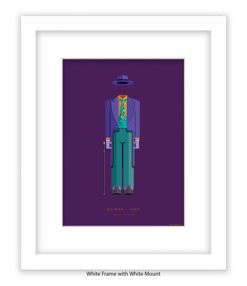 Batman Joker Jack Nicholson  Fred Birchal Art Print