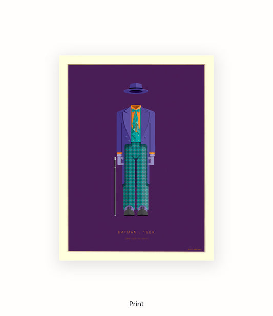 Batman Joker Jack Nicholson  Fred Birchal Art Print