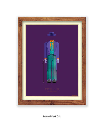 Batman Joker Jack Nicholson  Fred Birchal Art Print