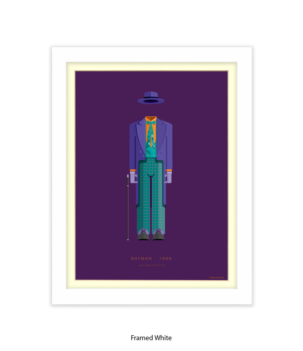 Batman Joker Jack Nicholson  Fred Birchal Art Print