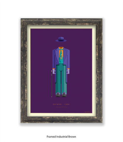 Batman Joker Jack Nicholson  Fred Birchal Art Print