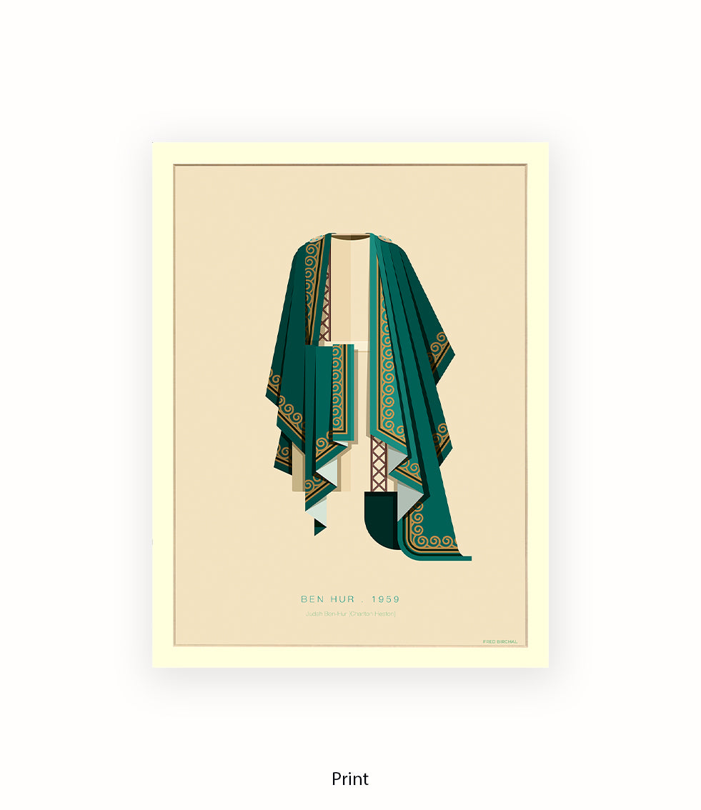 Ben Hur Fred Birchal Art Print