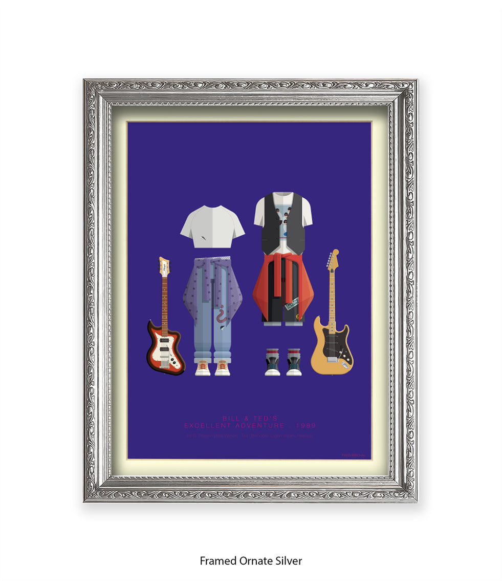 Bill & Ted's Excellent AdventureFred Birchal Art Print