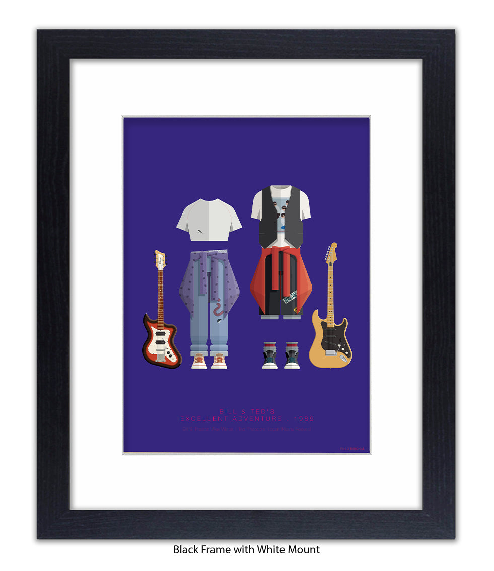 Bill & Ted's Excellent AdventureFred Birchal Art Print