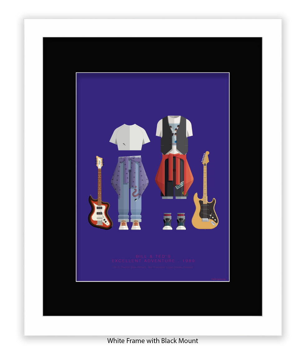 Bill & Ted's Excellent AdventureFred Birchal Art Print