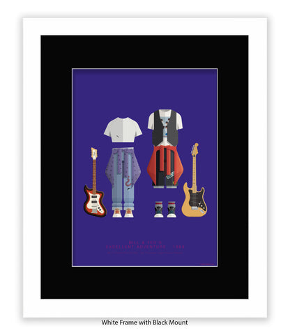 Bill & Ted's Excellent AdventureFred Birchal Art Print