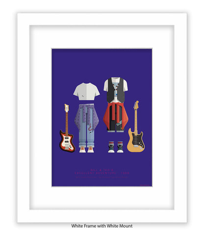 Bill & Ted's Excellent AdventureFred Birchal Art Print