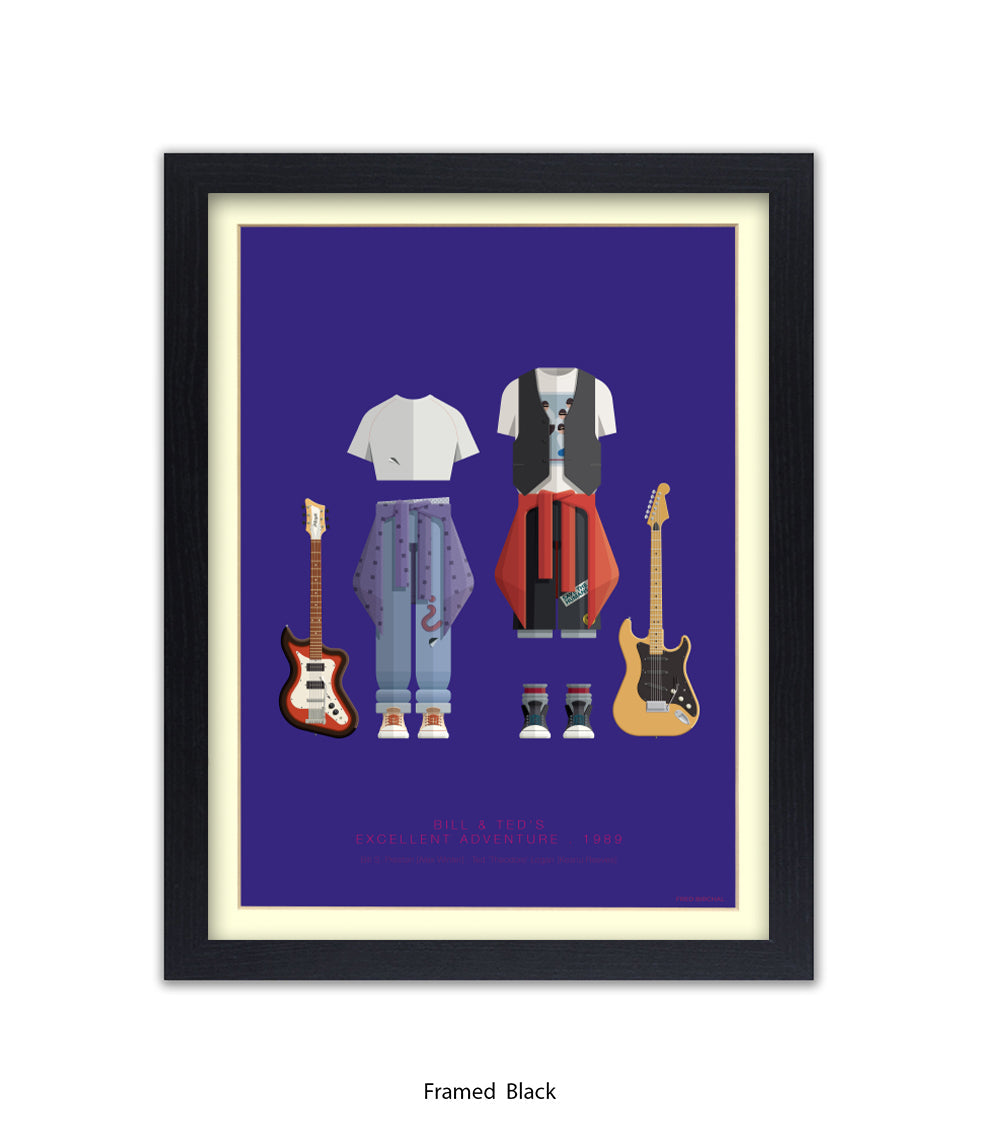 Bill & Ted's Excellent AdventureFred Birchal Art Print