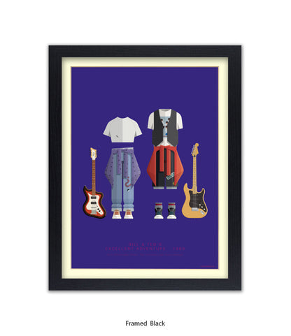 Bill & Ted's Excellent AdventureFred Birchal Art Print
