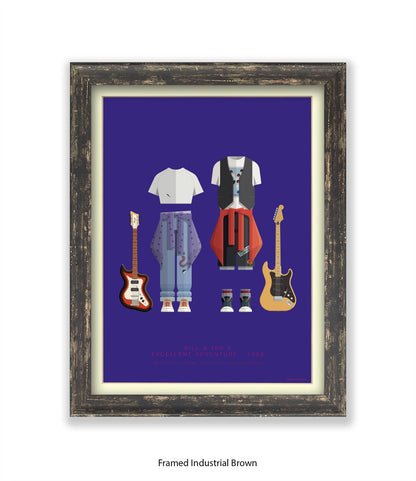 Bill & Ted's Excellent AdventureFred Birchal Art Print