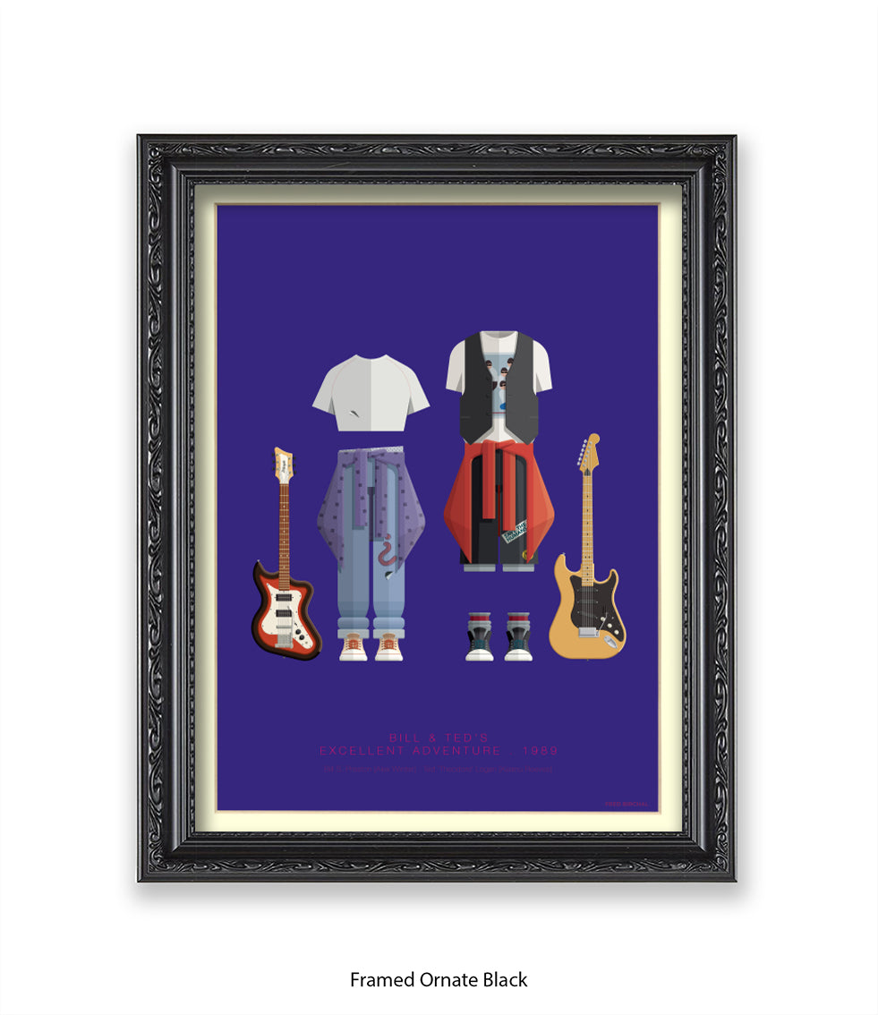Bill & Ted's Excellent AdventureFred Birchal Art Print