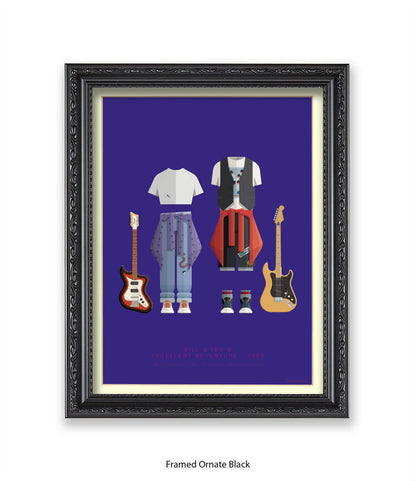 Bill & Ted's Excellent AdventureFred Birchal Art Print
