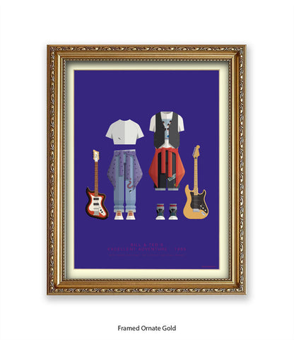 Bill & Ted's Excellent AdventureFred Birchal Art Print