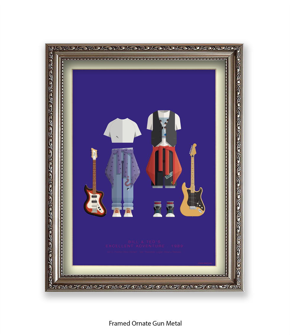 Bill & Ted's Excellent AdventureFred Birchal Art Print