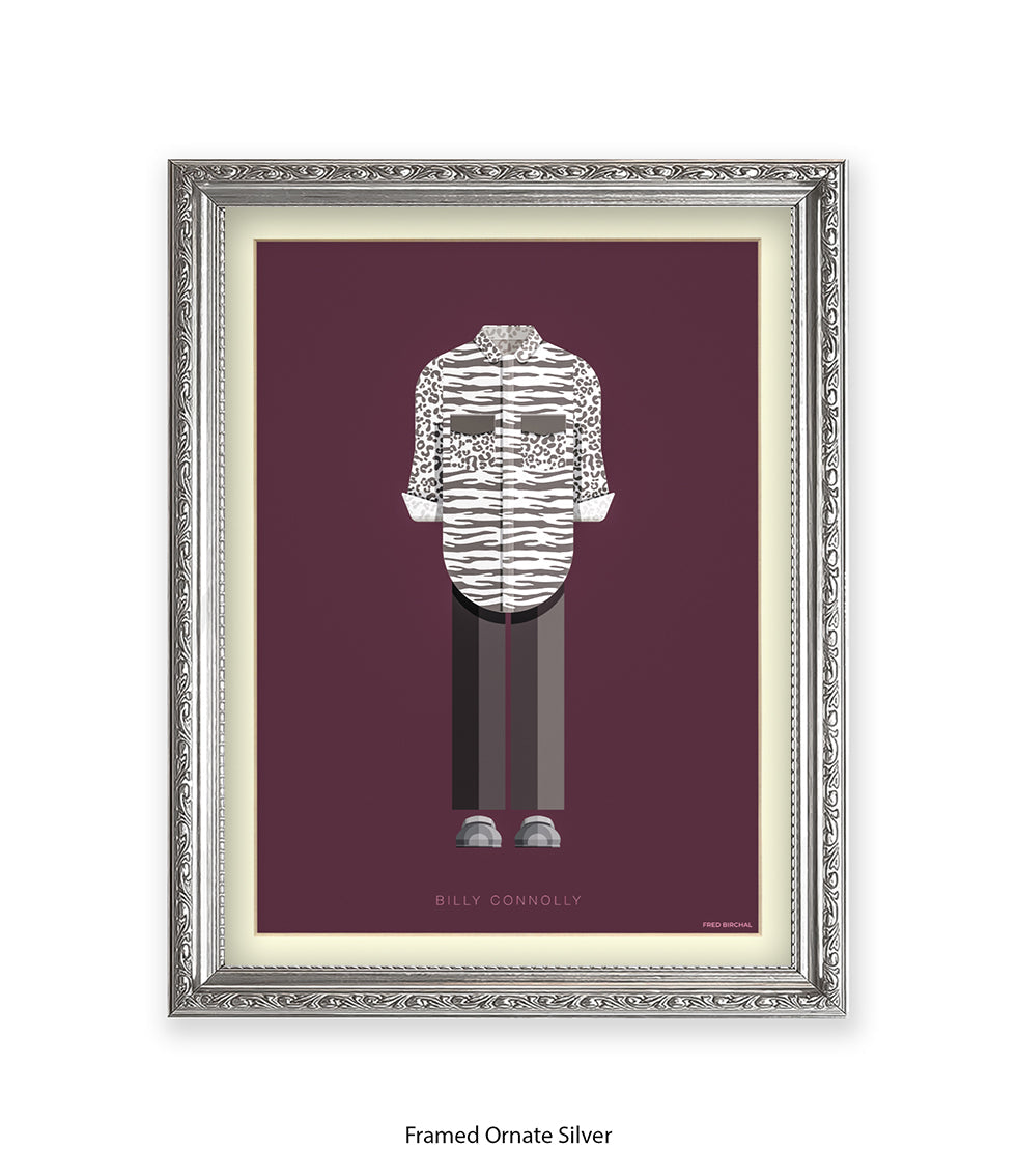 Billy Connolly Fred Birchal Art Print